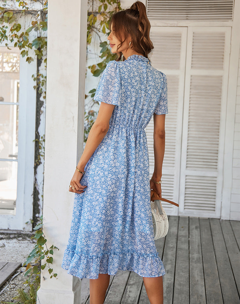 Sofia Floral Dream Bohemian Midi Dress Dresses Claire & Clara