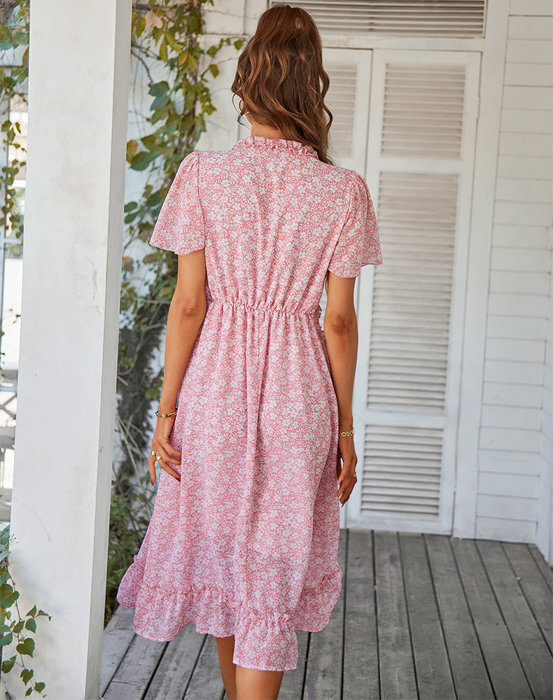 Sofia Floral Dream Bohemian Midi Dress Dresses Claire & Clara