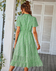 Sofia Floral Dream Bohemian Midi Dress Dresses Claire & Clara
