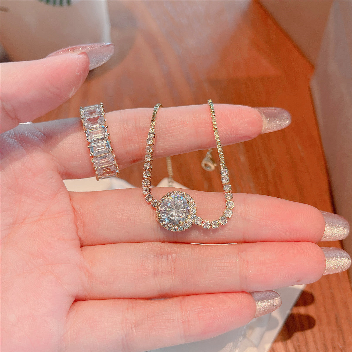 Sparkling Crystal Bracelet Bracelets Claire & Clara