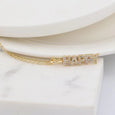 Sparkling Diamond Wish Letter Necklace Necklace Claire & Clara
