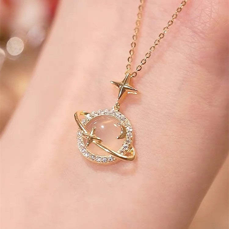 Special Star Planet & Stars Necklace Necklace Claire & Clara