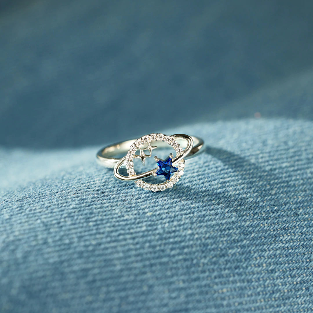 Special Star Planet & Stars Ring Rings Claire & Clara