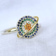 Spinning Galaxy Anxiety Relief Ring Rings Claire & Clara