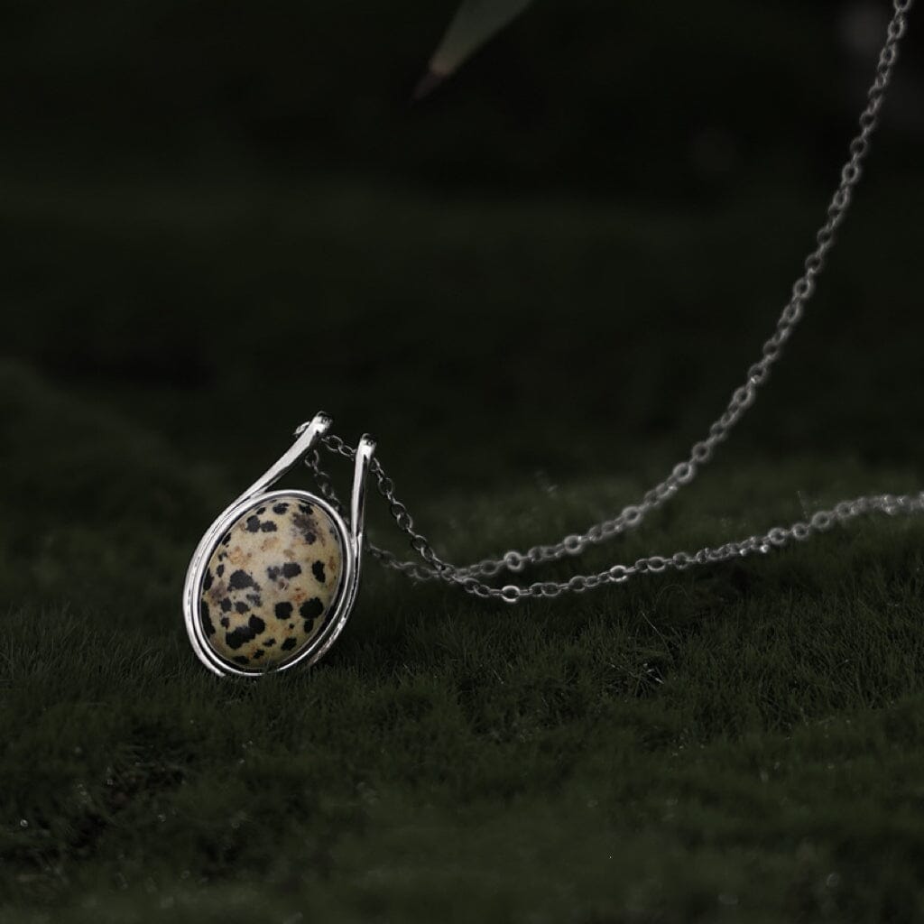 Spots Natural Stone Necklace Necklace Claire & Clara