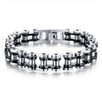 Sprocket Bicycle Chain Bracelet Bracelet Claire & Clara Steel Black 20cm