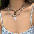 Star Irregular Stone Bead Necklace Necklace Claire & Clara