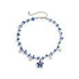 Star Irregular Stone Bead Necklace Necklace Claire & Clara Blue