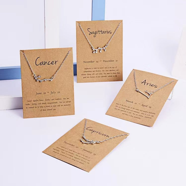 Star Zodiac Sign Necklaces Necklace Claire & Clara