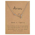 Star Zodiac Sign Necklaces Necklace Claire & Clara Aries