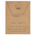 Star Zodiac Sign Necklaces Necklace Claire & Clara Leo