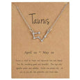 Star Zodiac Sign Necklaces Necklace Claire & Clara Taurus