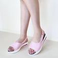 Stella Soft Platform Sandals Shoes Claire & Clara