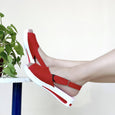Stella Soft Platform Sandals Shoes Claire & Clara