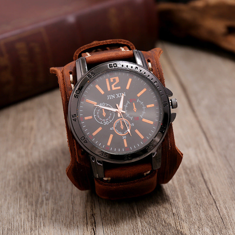 STRENGTH Handmade Bracelete Watch B1G1 Bracelets Claire & Clara Nostalgia Brown