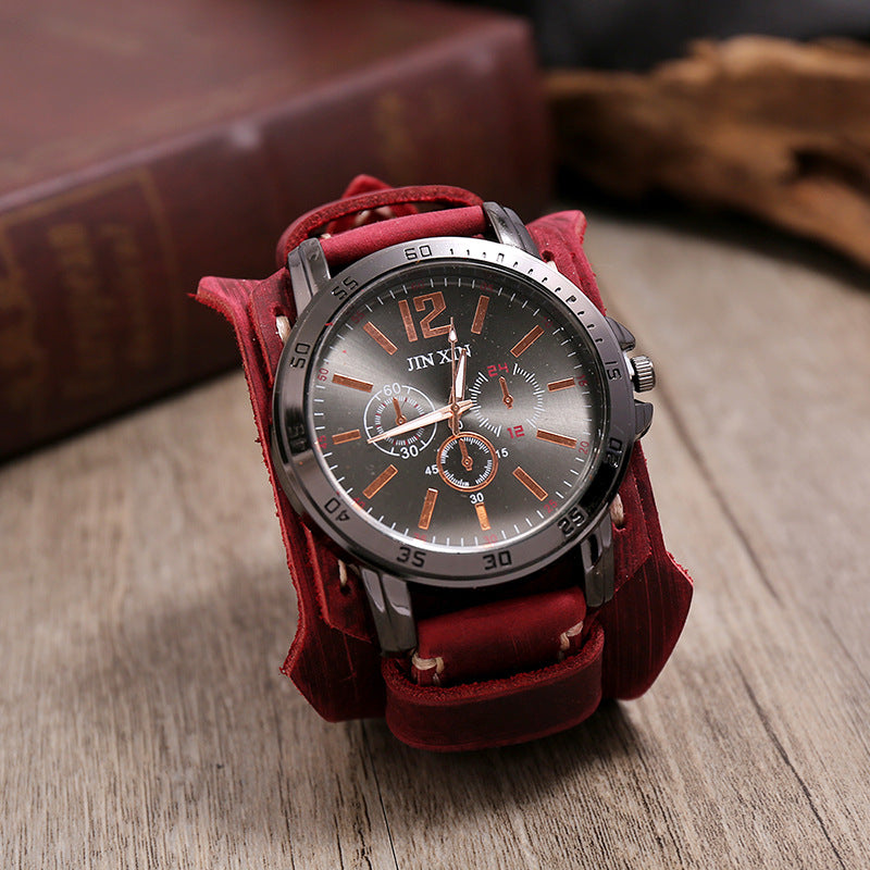 STRENGTH Handmade Bracelete Watch B1G1 Bracelets Claire & Clara Vintage Red