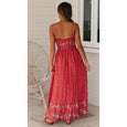 Summer V-Neck Halter Floral Dress Dresses Claire & Clara