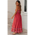 Summer V-Neck Halter Floral Dress Dresses Claire & Clara