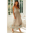 Summer V-Neck Halter Floral Dress Dresses Claire & Clara