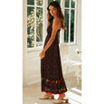 Summer V-Neck Halter Floral Dress Dresses Claire & Clara
