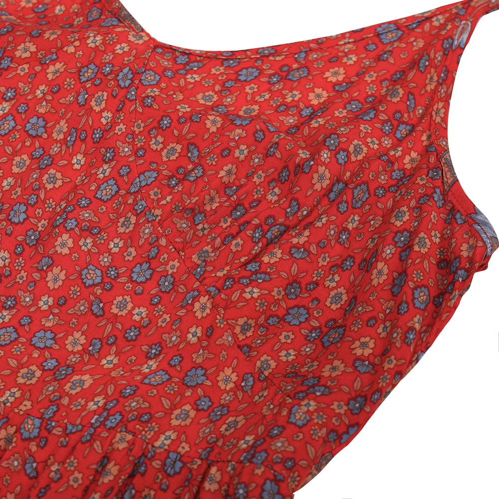 Summer V-Neck Halter Floral Dress Dresses Claire & Clara