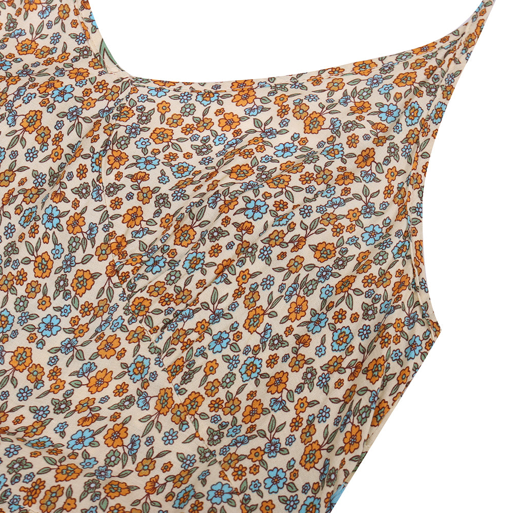 Summer V-Neck Halter Floral Dress Dresses Claire & Clara