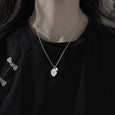 Sun Pearl Irregular Zircon Necklace Necklace Claire & Clara