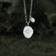 Sun Pearl Irregular Zircon Necklace Necklace Claire & Clara
