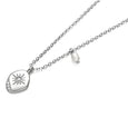 Sun Pearl Irregular Zircon Necklace Necklace Claire & Clara