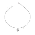 Sun Pearl Irregular Zircon Necklace Necklace Claire & Clara Silver
