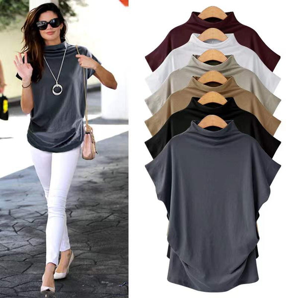 Susie Turtleneck Casual Tee Top Claire & Clara 