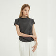 Susie Turtleneck Casual Tee Top Claire & Clara