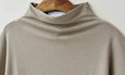 Susie Turtleneck Casual Tee Top Claire & Clara