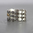 Swimming Against The Current Adjustable Ring Rings Claire & Clara
