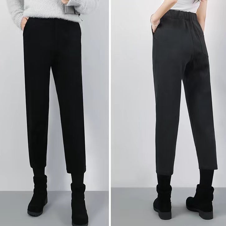 Tara Winter Woolen Cropped Pants Bottoms Claire & Clara