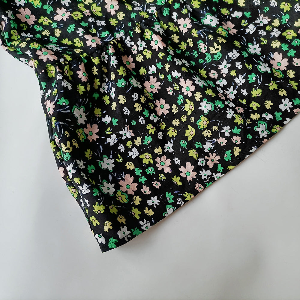 Taylor Floral Round Neck Midi Dress Dresses Claire & Clara