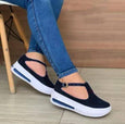 Terisa Soft Platform Wedges Shoes Shoes Claire & Clara US 4.5 Navy