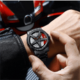 THE DUEL Spinning Wheel Hub Conceptual Watch Watches Claire & Clara