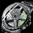 THE DUEL Spinning Wheel Hub Conceptual Watch Watches Claire & Clara