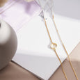 The Ring Sunglass Chain Chains > glasses chain > gold chain > sunglass chain > chain ring > gold chain ring Claire & Clara