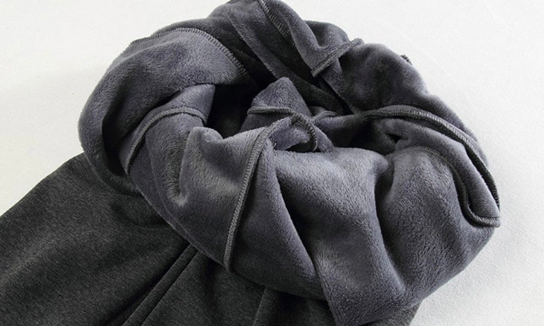 Thicken Fleece Fake Two-Piece Slimming Leggings Bottoms Claire & Clara