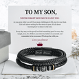 To My Son Love You Forever Bracelet Bracelet Claire & Clara