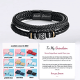 To My Son Love You Forever Bracelet Bracelet Claire & Clara To My Grandson