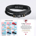 To My Son Love You Forever Bracelet Bracelet Claire & Clara To My Husband
