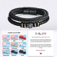 To My Son Love You Forever Bracelet Bracelet Claire & Clara To My Son