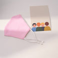Triple-Layer Cotton Cloth Face Mask Face Covering > facemask > washable facemask > cloth facemask > cotton facemask Claire & Clara Pink