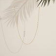 Triple Pearls Sunglass Chain Chains > glasses chain > gold chain > sunglass chain > pearl > pearl jewellery Claire & Clara