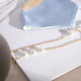 Triple Pearls Sunglass Chain Chains > glasses chain > gold chain > sunglass chain > pearl > pearl jewellery Claire & Clara