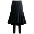 Ultrawarm Trendsetter Fishskirt Short Plust Skirt Leggings Bottoms Claire & Clara Black M
