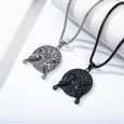 Viking Crow Titanium Steel Necklace Necklace Claire & Clara
